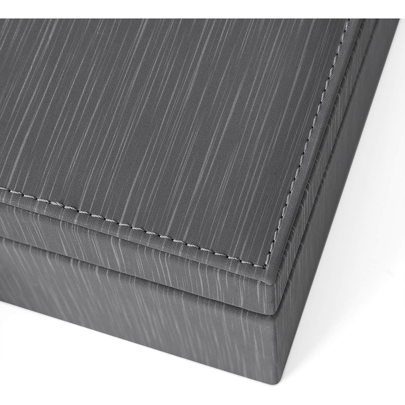 Songmics Jewellery Box With Mirror Grey