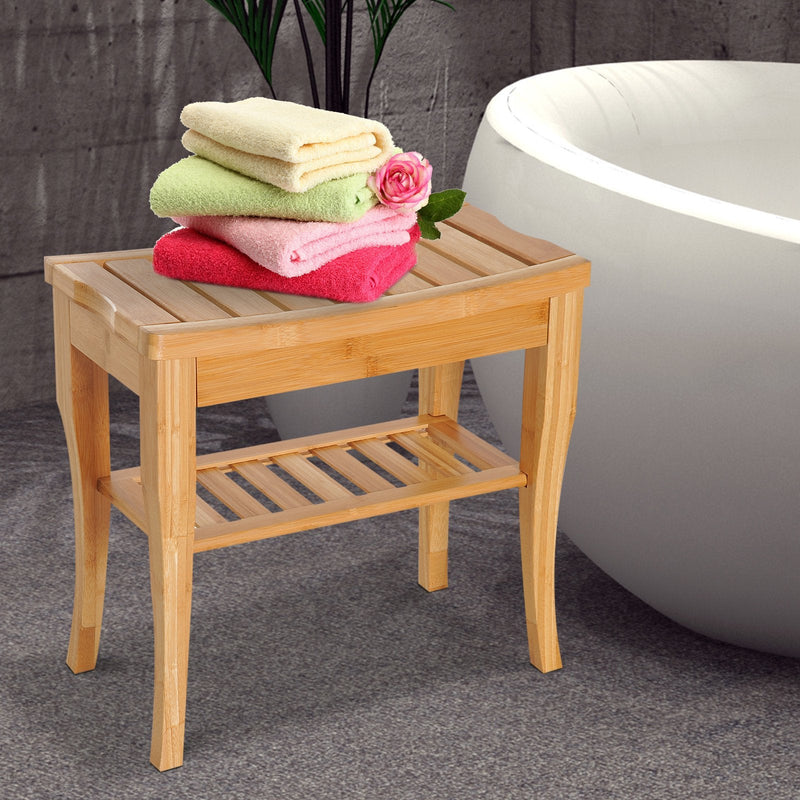 Bamboo Shower Bench