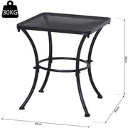 Square Bistro Table Outsunny