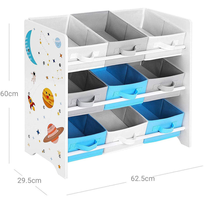 Space Themed Toy Storage Organiser