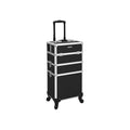 Songmics Trolley Beauty Case Black Songmics