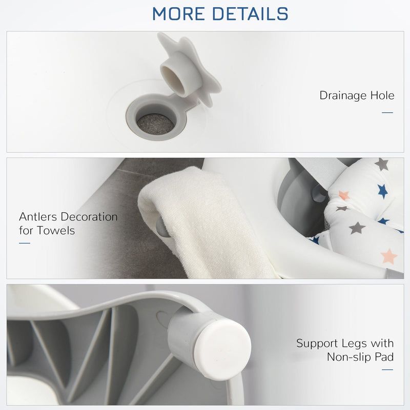 Portable Baby Bath, Anti-Slip, Newborn to 3 Years