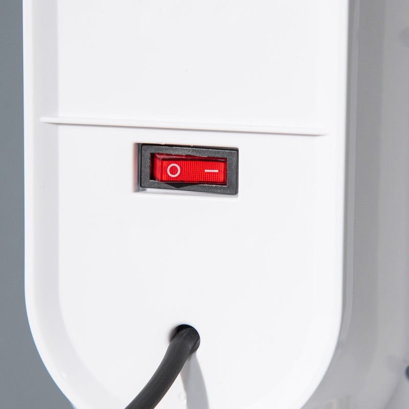 Indoor Ceramic Heater, 45° Oscillation, Timer, 1200W/2000W