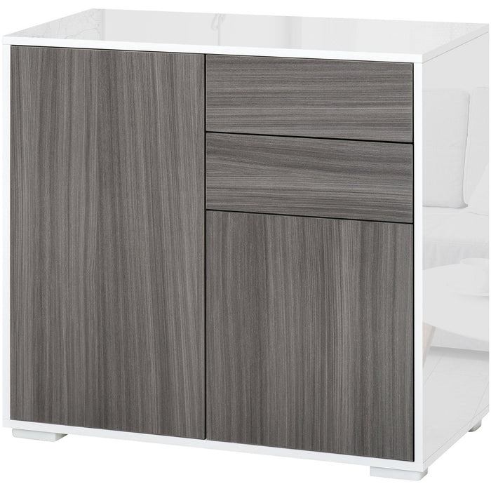 Modern Storage Cabinet For Living Room, L79 x W36 x H74cm