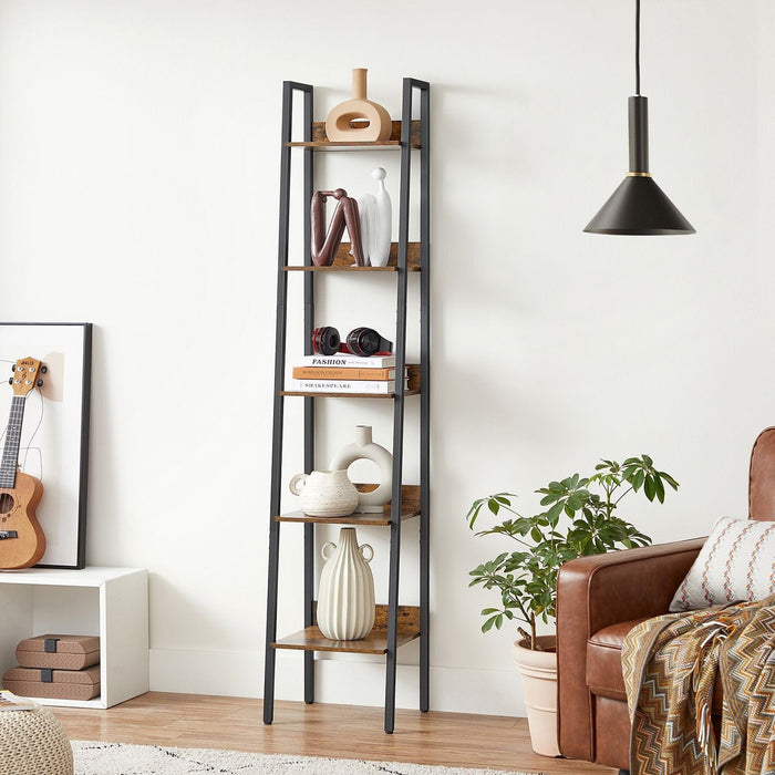 Vasagle 5-Tier Narrow Bookcase 