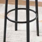 Vasagle Set of 2 Bar Stools With Backs VASAGLE