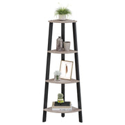 Vasagle Freestanding 4 Tier Corner Shelf Unit