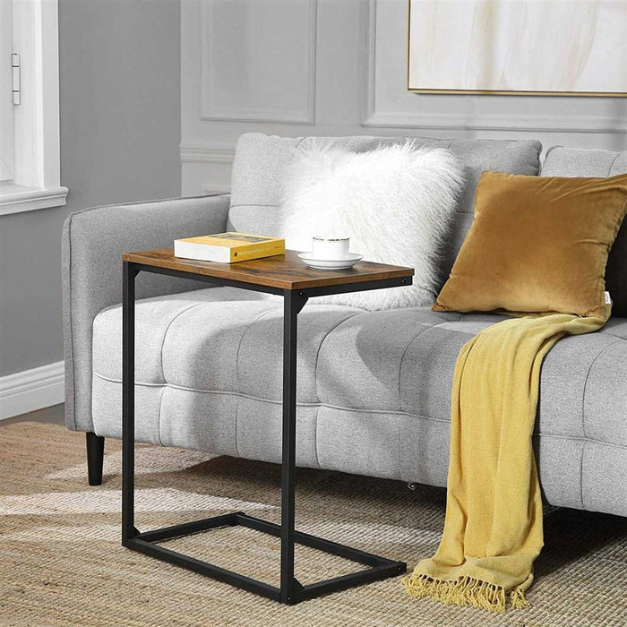 C Shaped Side Table