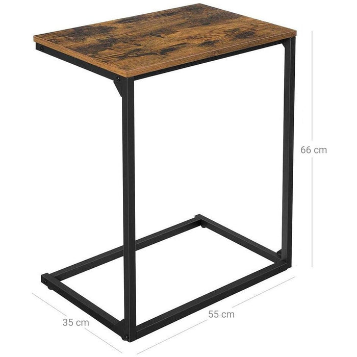 C Shaped Side Table
