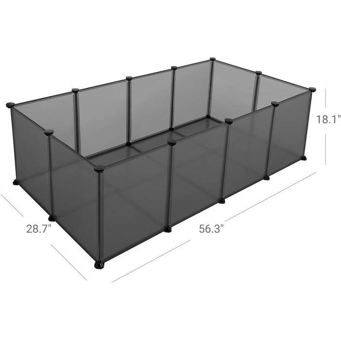 Small Animals Pet Playpen, 143 x 73 x 46 cm