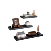 Vasagle Floating Wall Shelf, Black, 40cm
