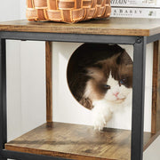 Industrial Cat House With Scratching Post by Feandrea