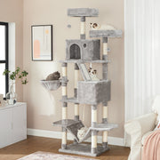Feandrea Light Grey Tall Cat Activity Centre