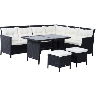 Outdoor Dining Set For 8 Outsunny
