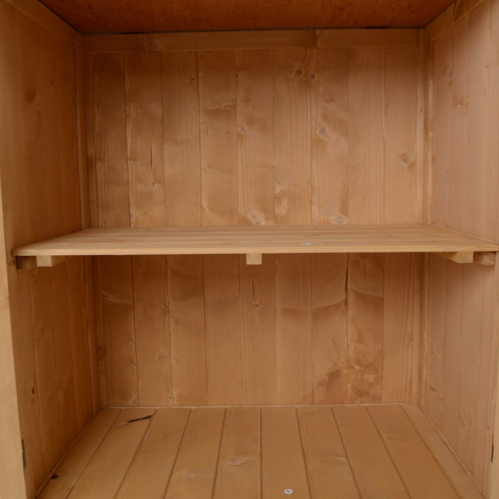 Small Garden Storage Cupboard - Double Doors - 74x43x88 cm