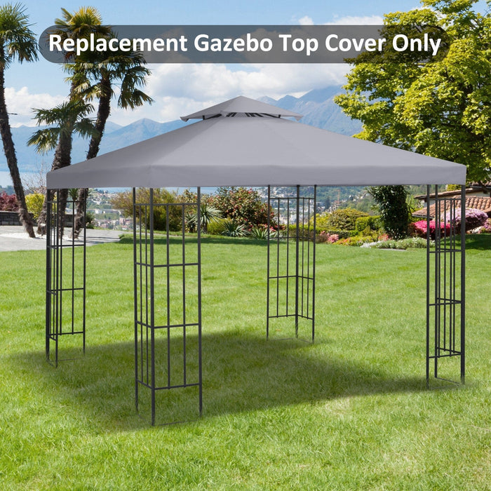 Waterproof Gazebo Canopy Replacement 3x3 (Top Only)