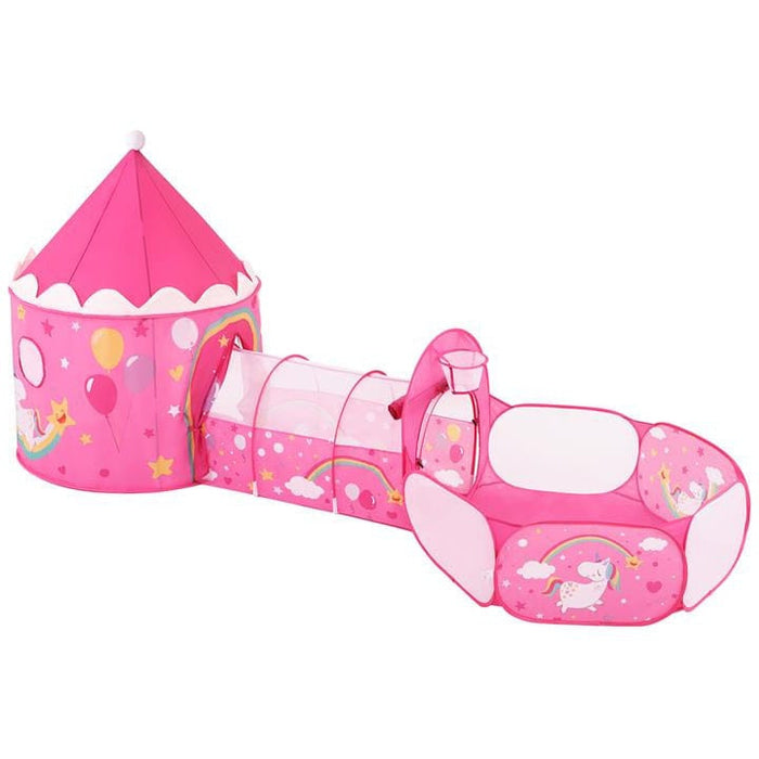 3-in-1 Unicorn Kids Play Tent