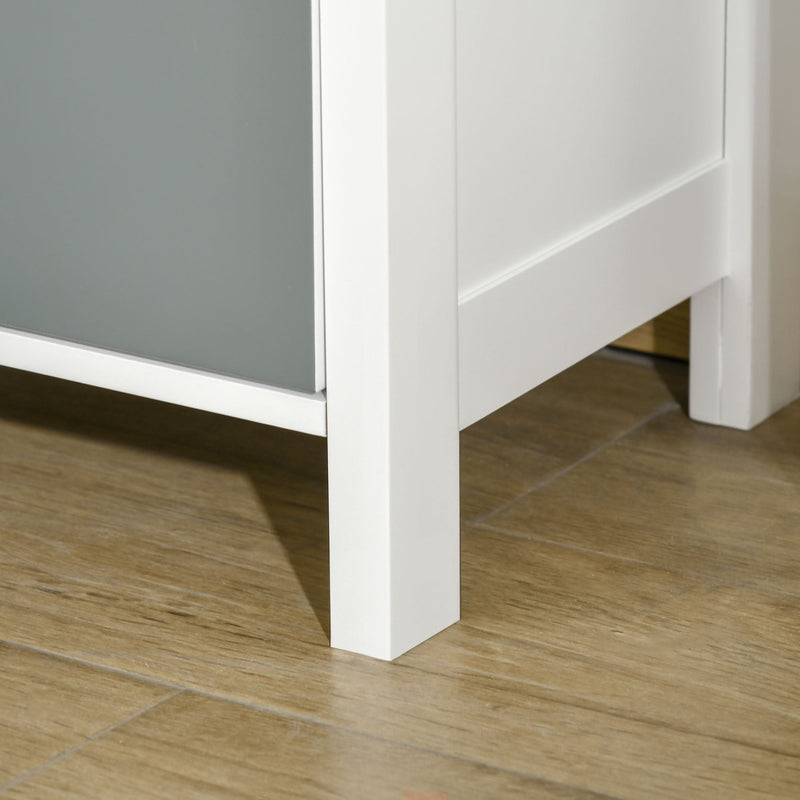 5 Drawer Dresser, Metal Handle, Slim, Living Room/Bedroom