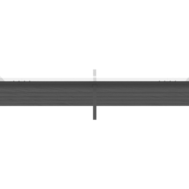 Outsunny Retractable Pergola Shade Cover, Replacement Canopy for 4 x 3 (m) Pergola, Retractable Roof, Dark Grey Outsunny