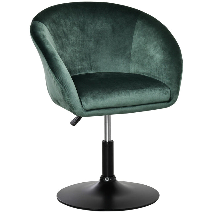 Green Velvet Bar Stools, Tub Chair