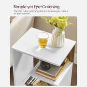 Vasagle Modern Side Table with Open Storage