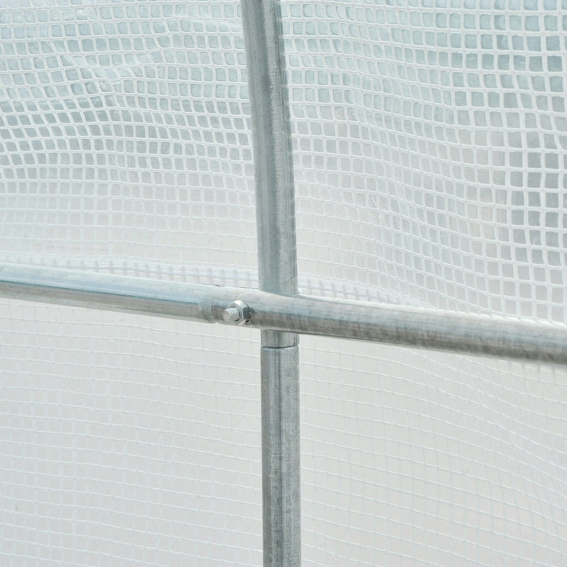 Large Tunnel Greenhouse, Steel Frame, Walk-in, 3.5x2x2m