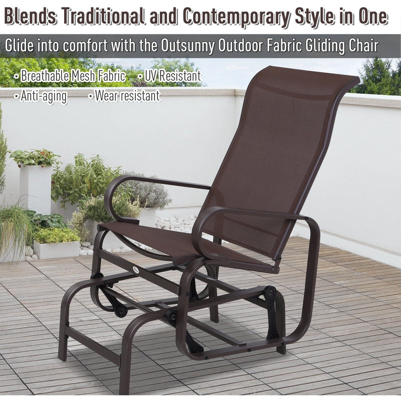 Outdoor Glider Chair