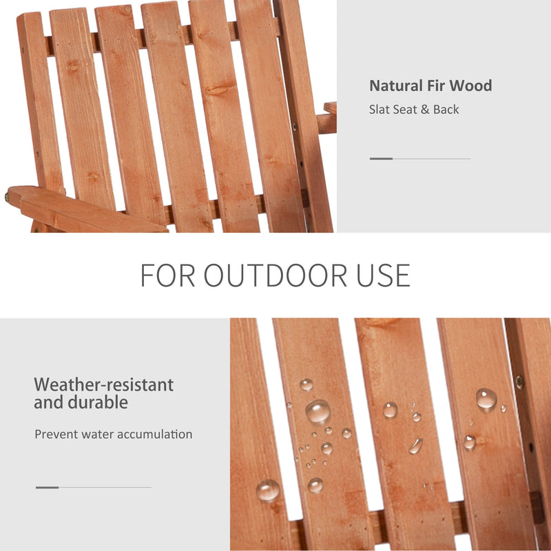 Outdoor Companion Seat Outsunny