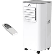 White 5000 BTU 4-in-1 Portable AC Homcom