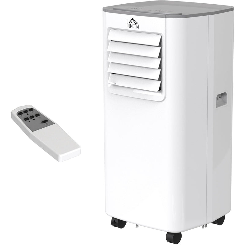 White 5000 BTU 4-in-1 Portable AC Homcom