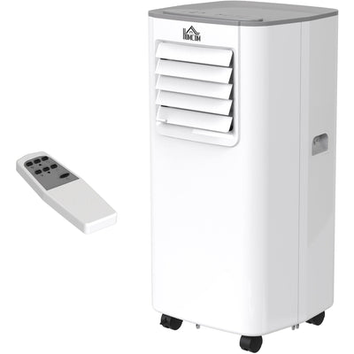 White 5000 BTU 4-in-1 Portable AC Homcom