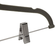 Pack of 12 Grey Velvet Trousers Hangers Songmics