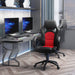 Vinsetto Gamer Chair With Wheels Red and Black