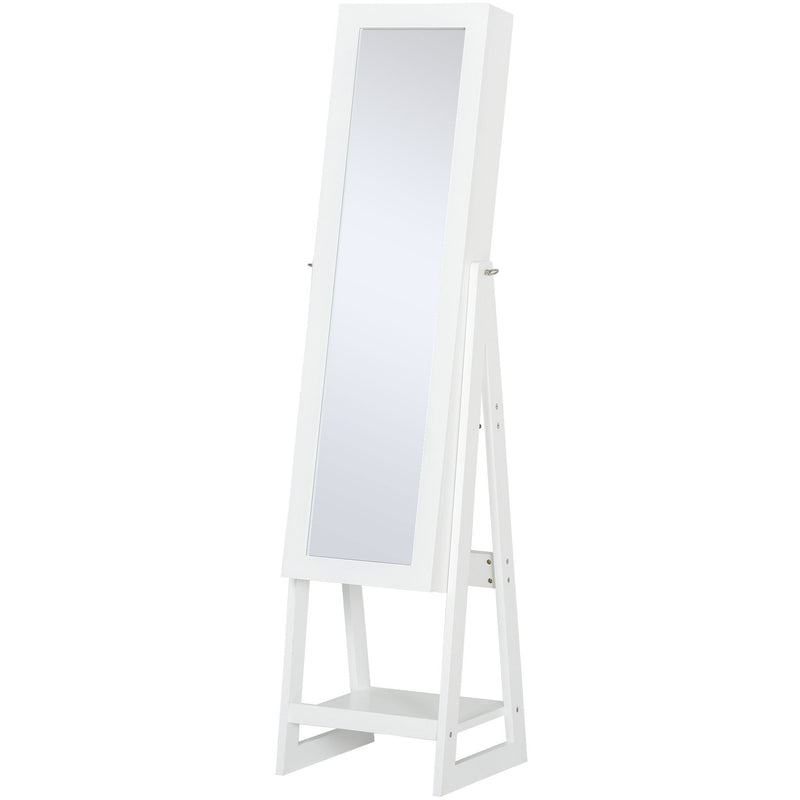 LED Jewellery Cabinet Mirror