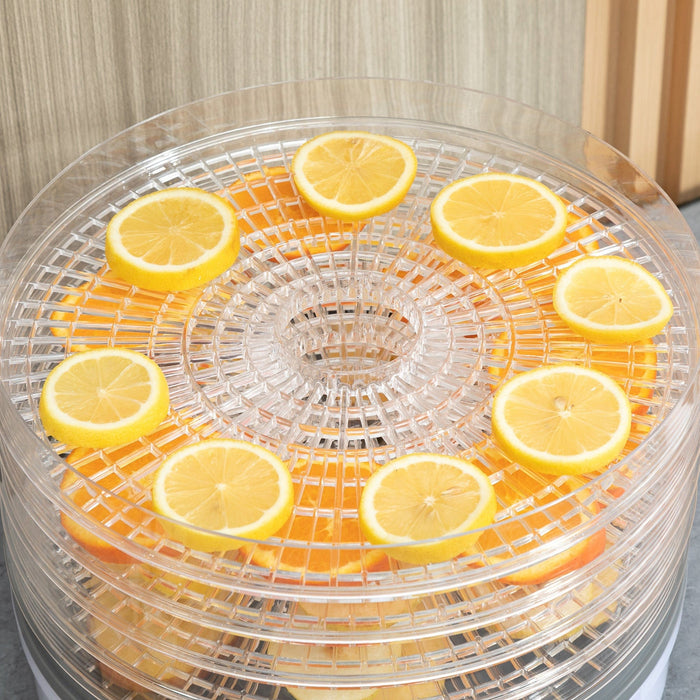 5 Tier Food Dehydrator, 245W, Adjustable Temp, Black