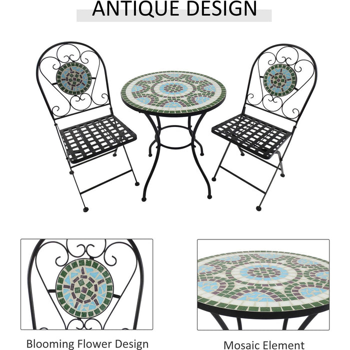 Mosaic Bistro Set