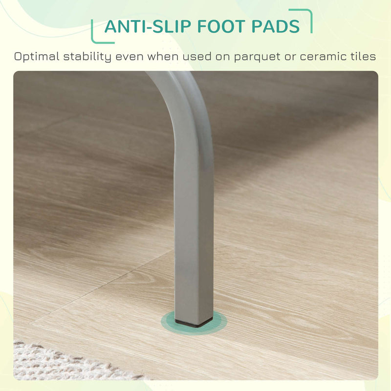 Black Elevated Pet Bed: Large (110x75x20cm)