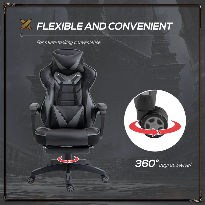 Racing Gaming Chair Grey