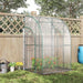 Walk in Lean to Greenhouse L143 x W118 x H212 cm