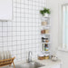 Wall Mounted Corner Shelf Unit by Vasagle