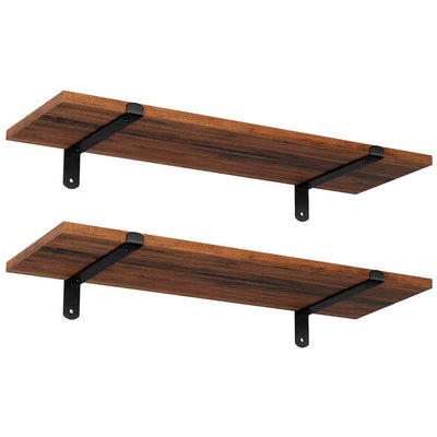 Floating Wall Shelves Set (Set of 2) Songmics
