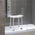 Shower Seat, Adjustable Height Homcom