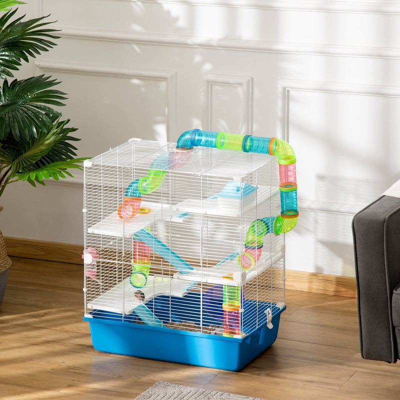 Large Hamster Cage, Blue