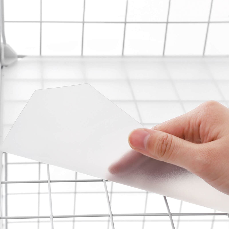 White Wire Mesh Cube Storage Unit by Songmics