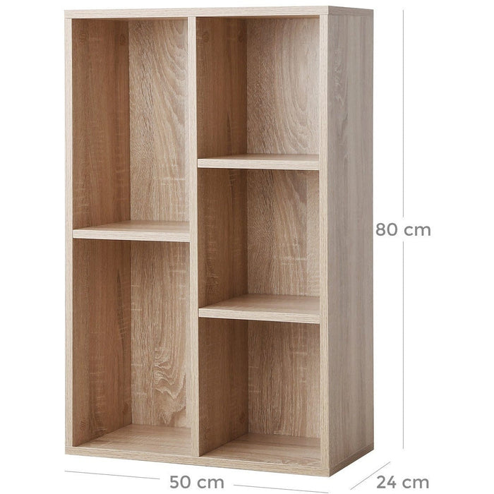 Vasagle 5 Cube Wooden Bookcase
