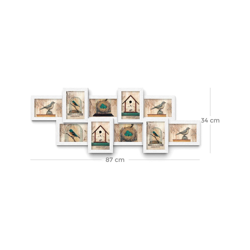 Songmics Set of Picture Frames For Wall Collage White Songmics