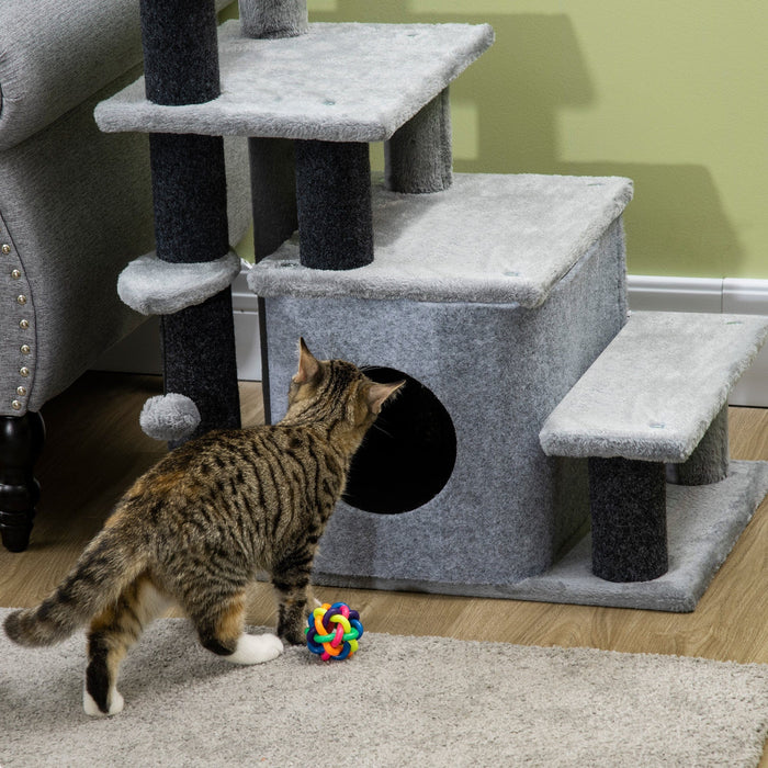 Cat Stairs and Activity Centre, Grey