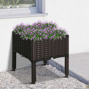 Raised Flower Planters Outsunny