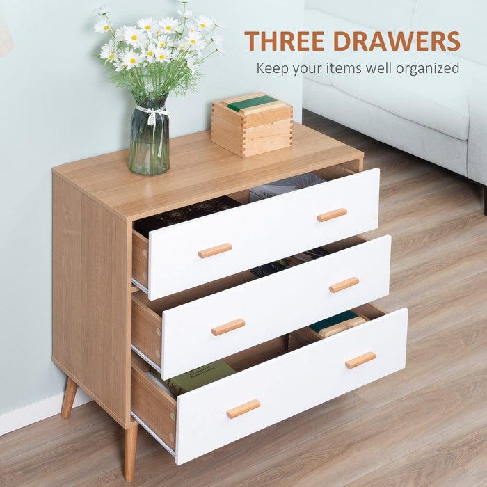 3 Drawer Chest, Bedroom Cabinet, Living Room Organizer