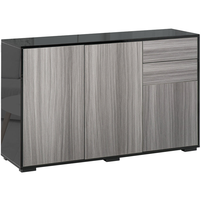 Modern Storage Cabinet For Living Room, L117 x W36 x H74cm